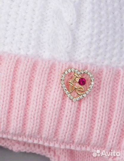 Шапка для новорожденного осень