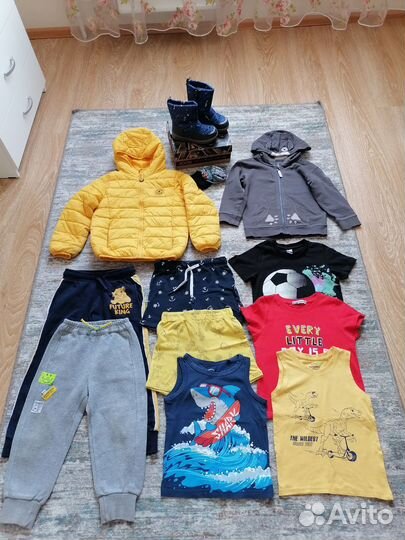 Вещи пакетом на мальчика 3-4 года