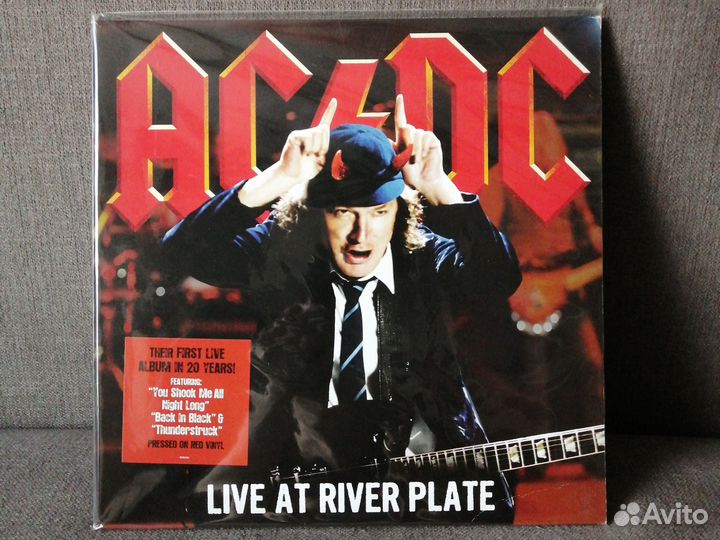 Виниловые пластинки AC DC (live AT river plate)