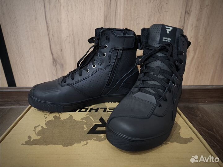 Мотокроссовки Rebelhorn Vandal, Black/Black Sole