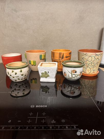 Горшки под цветы