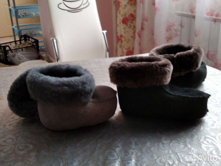 Пинетки (ботики тапочки чешки меховушки)