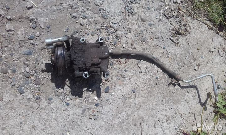 Компрессор Кондиционера б\у Мазда 6 GG. трубки