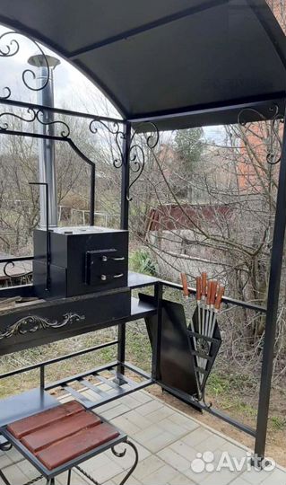 Мангал кованный