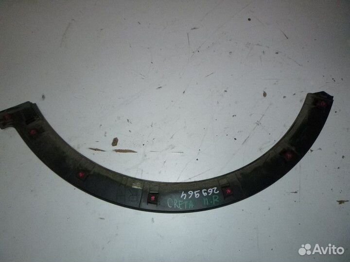 Накладка переднего крыла правого hyundai creta 201