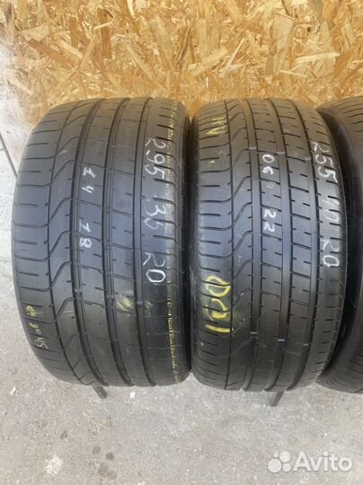 Pirelli P Zero 295/35 R20 и 255/40 R20