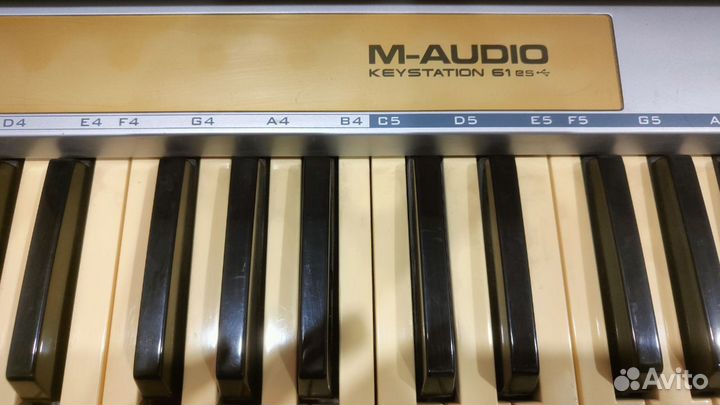 Миди-клавиатура m-audio keystation 61 es