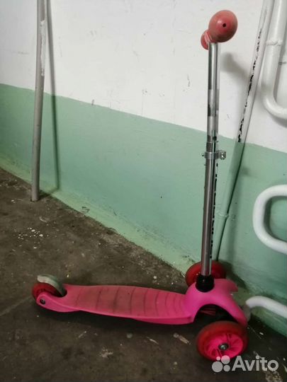 Самокат детский трехколесный