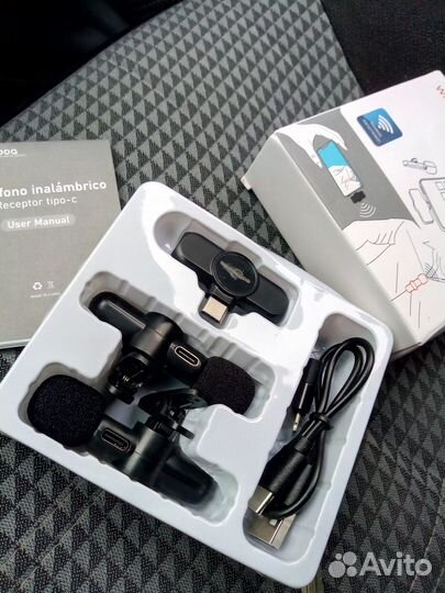 Петличный микрофон для смартфона