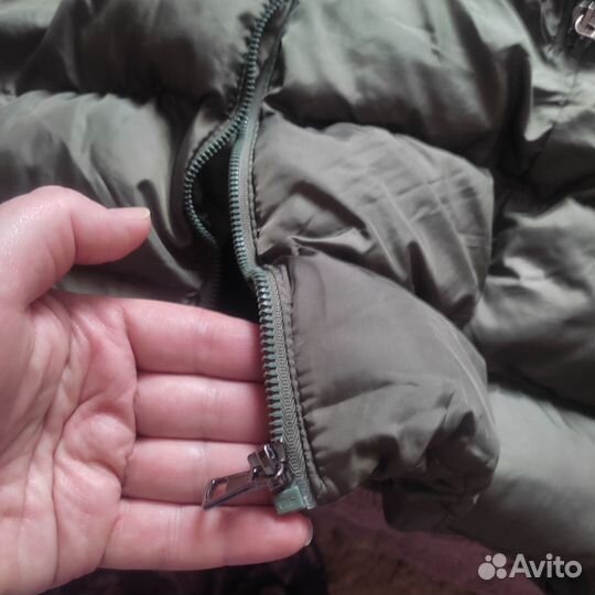 Зимний пуховик на девочку 146 152