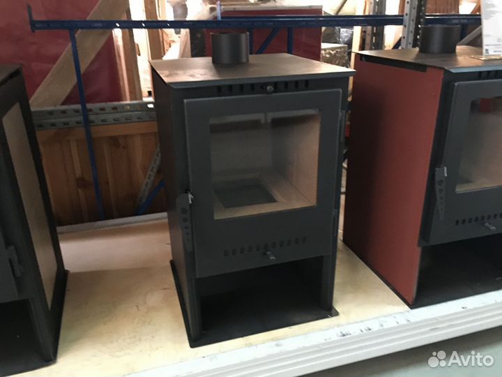 Печь камин на дровах