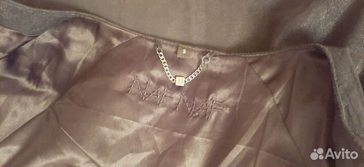 Курточка замшевая Naf-Naf р.S