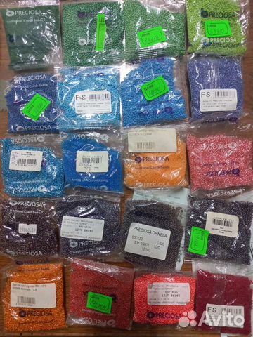 Продам остатки чешского бисера