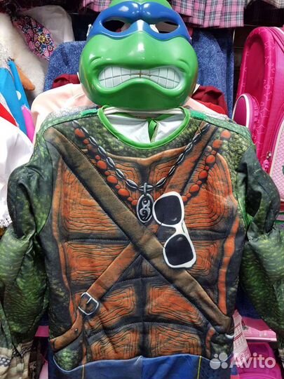 Костюм черепашки Нинзя. Размер S, М,L