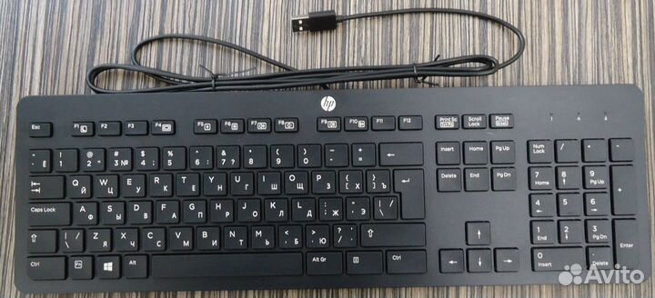 Клавиатура HP KU-1469 черная USB новая
