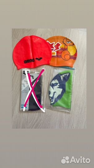 Шапочки для плавания arena madwave