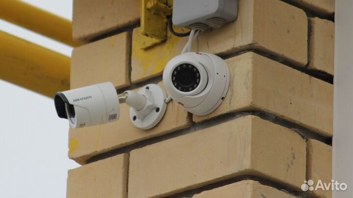 Установка камер видеонаблюдения