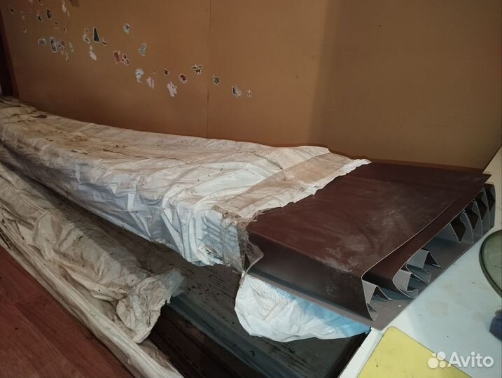 Планка приоконная широкая 7/8'' темный дуб (3,0м)