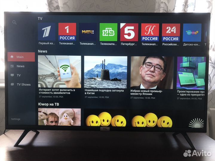 Телевизор SMART tv TCL 43