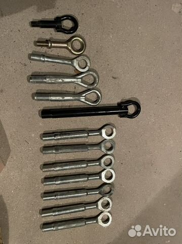 Буксировочный крюк, бугель, ухо, серьга