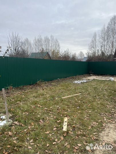 Заборы из профнастила