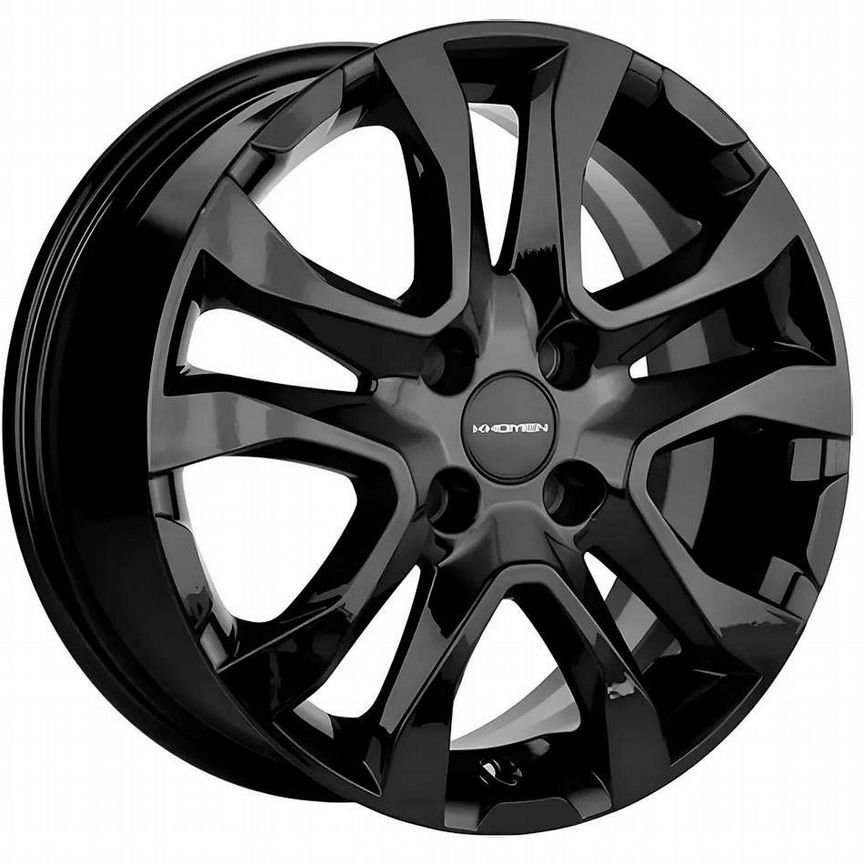 Диски Khomen KHW1503 6x15 4x100 ET40 D60.1 Black