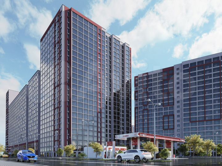 3-к. квартира, 46,2 м², 2/27 эт.