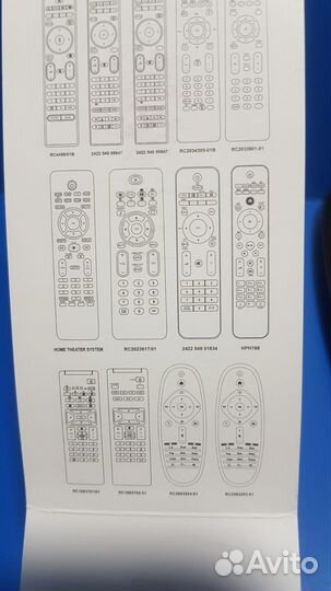 Пульт универсальный Philips RM-D1070 (# 1692)