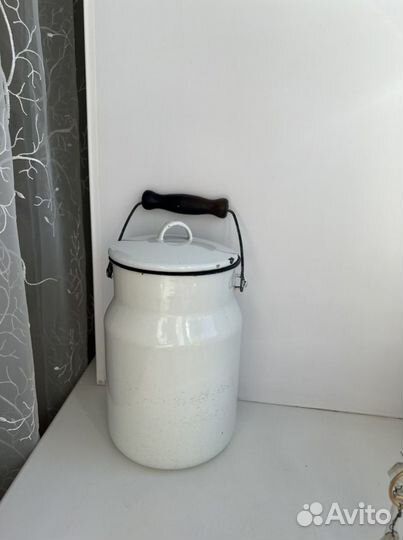 Бидон эмалированный СССР