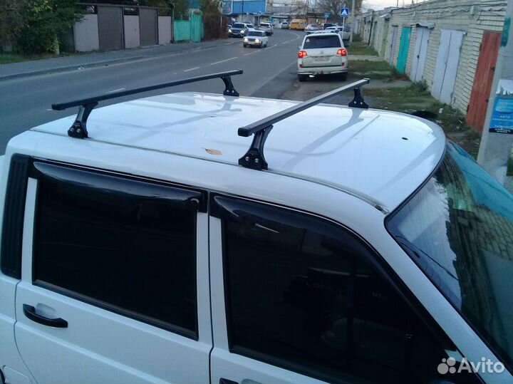 Багажник на крышу УАЗ Патриот, без рейлингов
