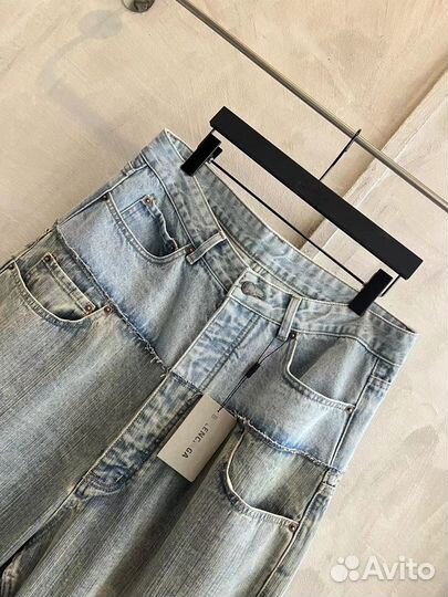 Джинсы Balenciaga Cut up jeans