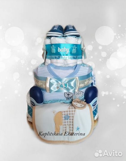 Торт из памперсов