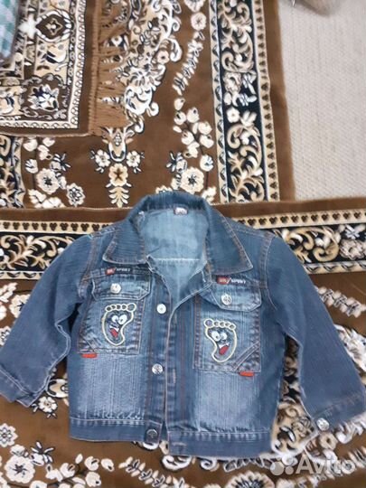 Джинсовая куртка для мальчика