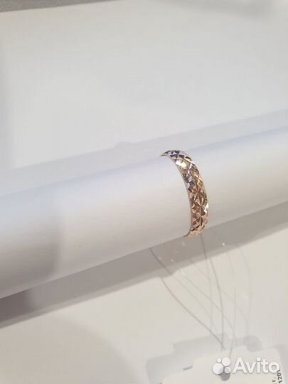 Обручальное кольцо золото 585 пробы 20 размер