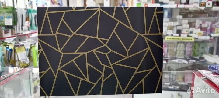 Коробка подарочная «Осколки», черно-белые, 21 х 15