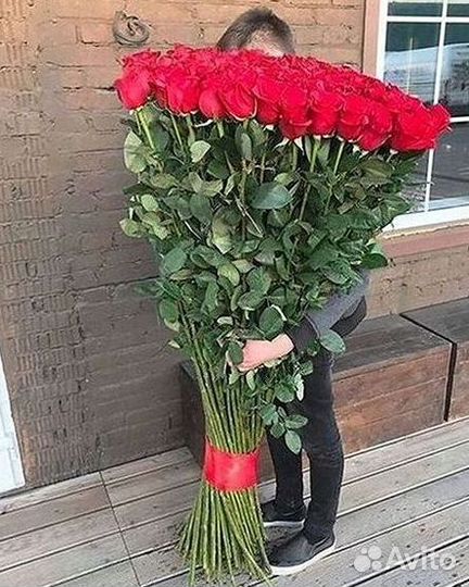Розы Высокие Розы Гиганты Доставка Москва