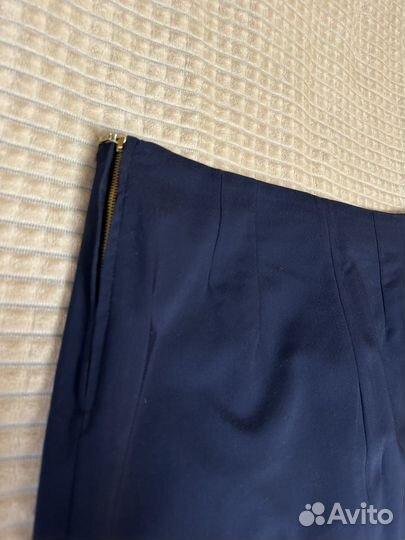 Юбка темно синяя 50-52