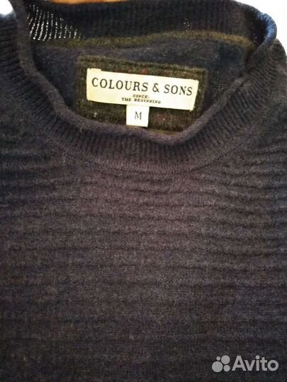 Свитер (шерсть мериноса) бренда Colours Sons