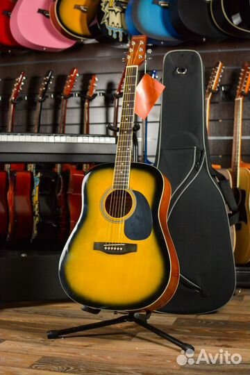 Акустическая гитара Martinez + Аксессуары