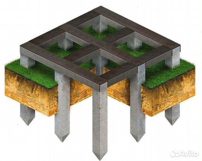 Свайный фундамент