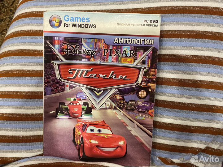 PC DVD Disney Pixar Тачки