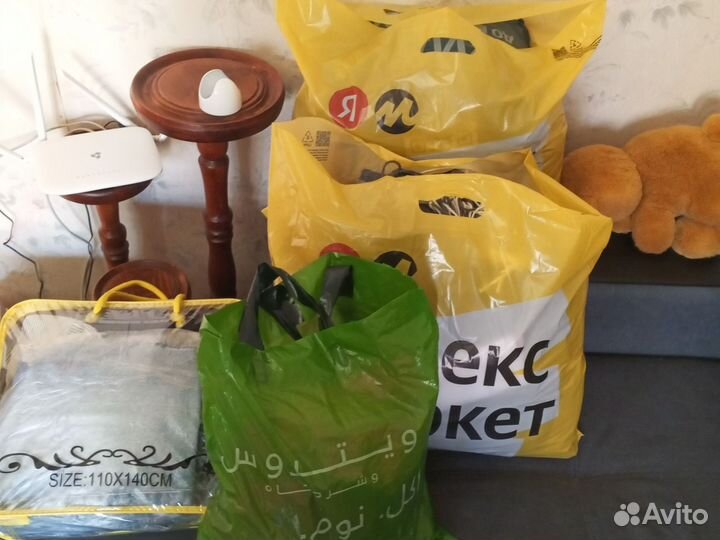 Пакеты с вещами размер am, детские вещи на 7-8лет