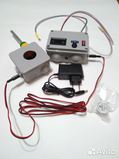 Блок статического генератора с нагнетателем