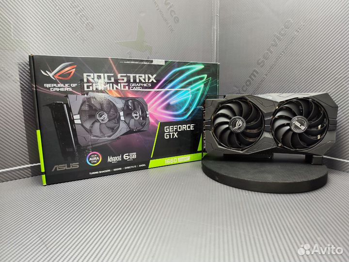 Видеокарта 6GB Asus ROG Strix GTX 1660 Super