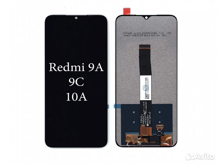 Новый дисплей с установкой для Redmi 9A/9C/10A
