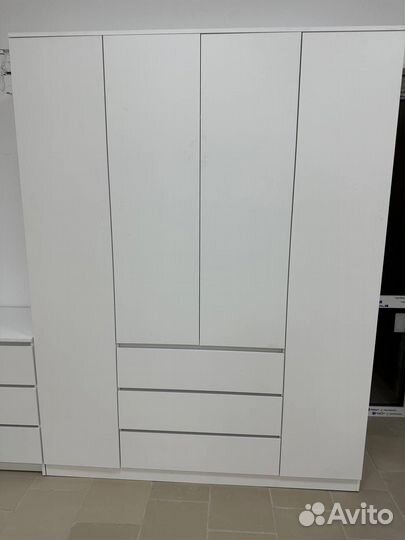 Шкаф мори 1600 белый