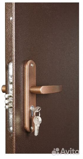 Дверь входная металлическая утепленная 900