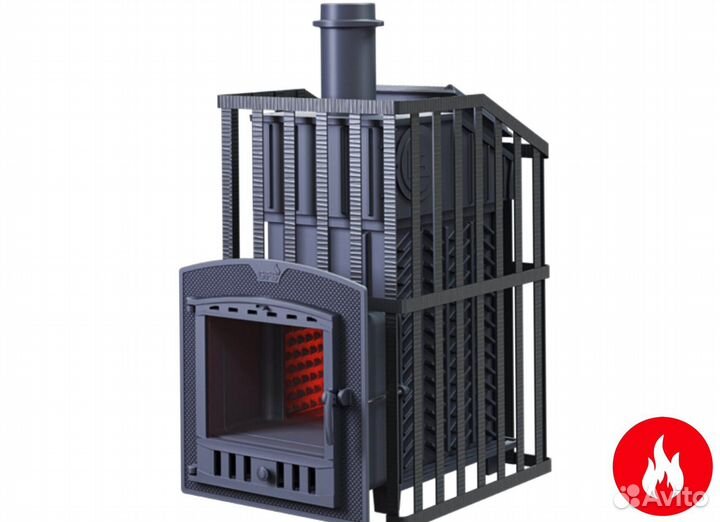 Печь для бани gfs зк 25 (п ураган)