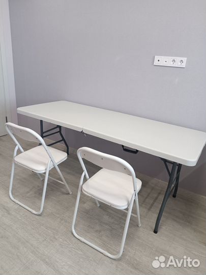 Аренда столов, стульев и термопота для мероприятий