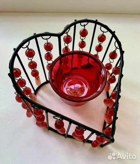 Подсвечник кованый «Сердце»